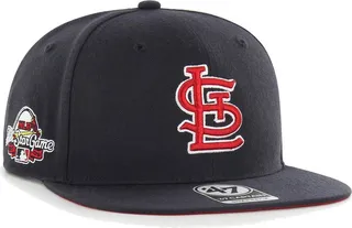 Men's '47 Brand Navy St. Louis Cardinals 2009 Mlb All-Star Game Sure Shot Captain Snapback Hat