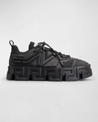 Men's La Greca Sole Tonal Low-Top Sneakers