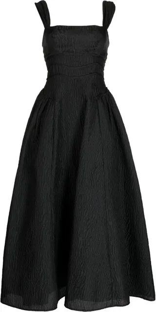 Sleeveless Flared Dress