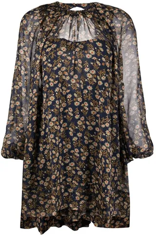 Pâquerettes print dress