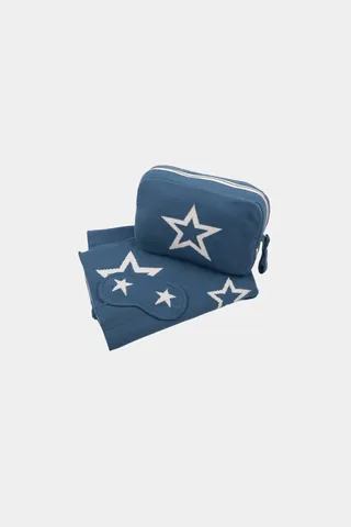 Star Shine Travel Throw & Eye Mask Set