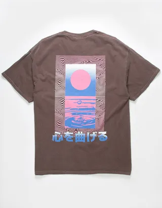 BDG Urban Outfitters Sunrise Marble Mens Tee
