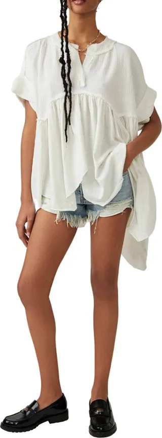 Sugar Rush Babydoll Tunic Top
