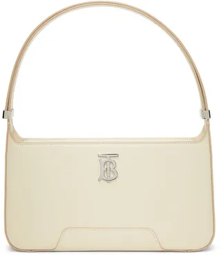 Burberry Off-White TB Shoulder Bag