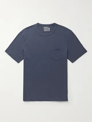 Sunwashed Organic Cotton-Jersey T-Shirt