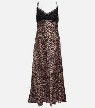 Attiya printed slip dress