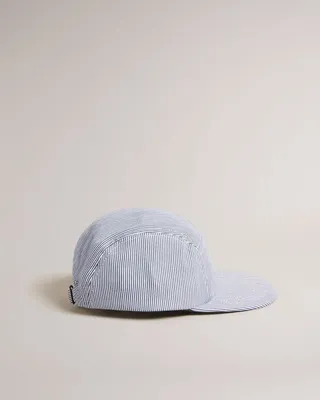 Pinstripe Cap in Gray
