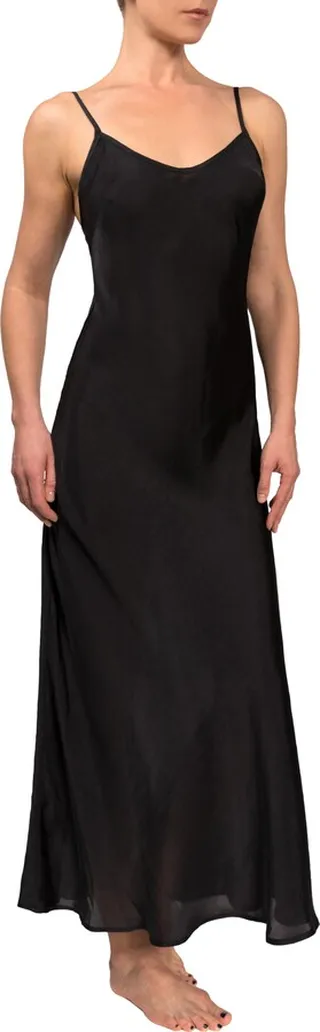 Angelina Satin Slip Nightgown