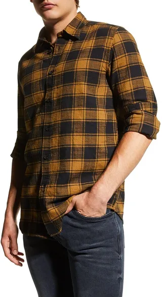 Men's Check Sport Shirt