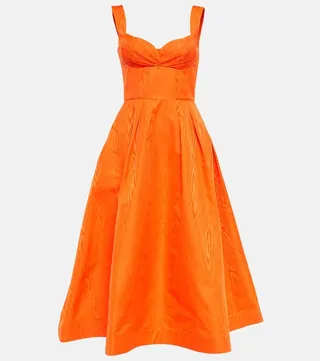 Carmelita A-line midi dress