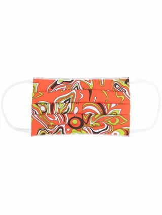 Africana-print face mask