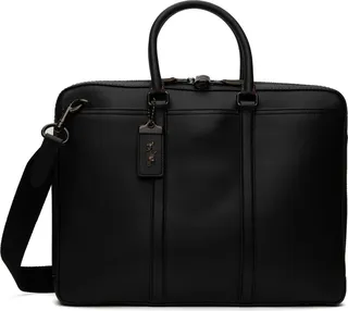 Coach 1941 Black Slim Metropolitan Briefcase