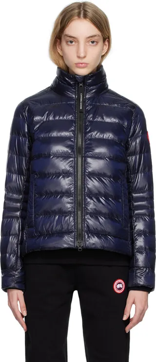 Canada Goose Navy Cypress Down Jacket