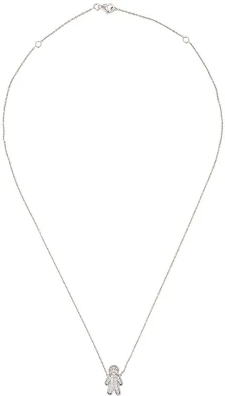 Misha diamond pendant necklace