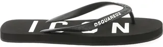 Dsquared2 Icon Printed Flip Flops