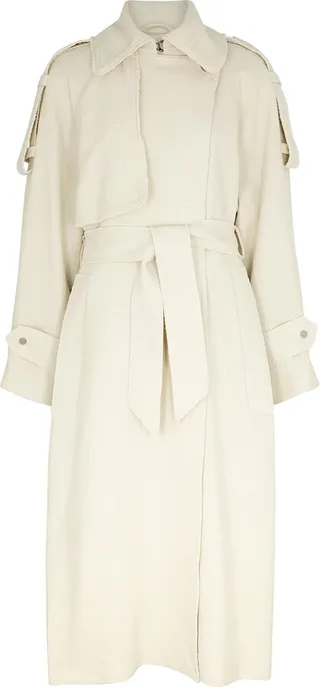 Day Birger Et Mikkelsen Holden Bouclé Cotton Trench Coat