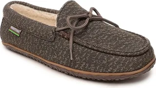 Minnetonka Eco Oak Moccasin Slipper