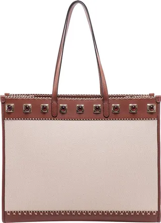 Etro Panelled Gem-Embellishment Tote Bag