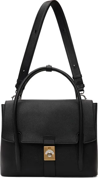 Maison Margiela Black & Beige New Lock Bag