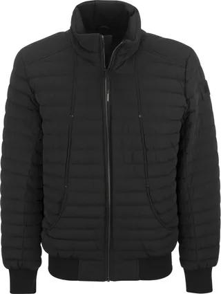 Moose Knuckles High-Neck Bomber Down Jacket