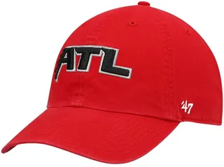 Men's Red Atlanta Falcons Clean Up Alternate Adjustable Hat