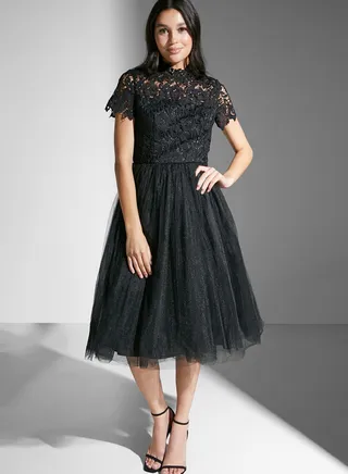 Lace Detail Dress