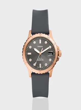 Fb - 01 Silicone Strap Analog Watch