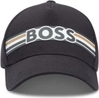 Cotton-twill cap with logo and signature stripe