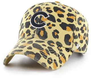 Women's '47 Chicago Cubs Tan Bagheera Cheetah Clean Up Adjustable Hat