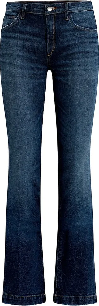 Frankie Mid-Rise Stretch Boot-Cut Jeans