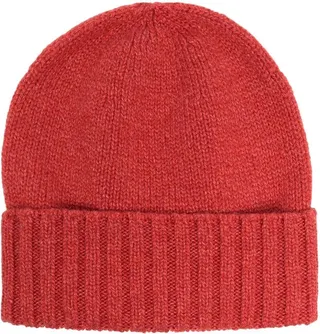 Cashmere Intarsia Knit Hat