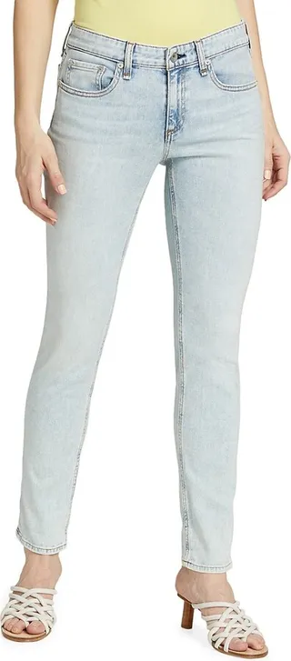 Dre Low-Rise Slim Boyfriend Jeans