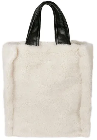 Stand Studio Faux-Fur Tote Bag