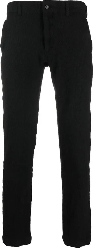 Fleece-Texture Skinny Trousers