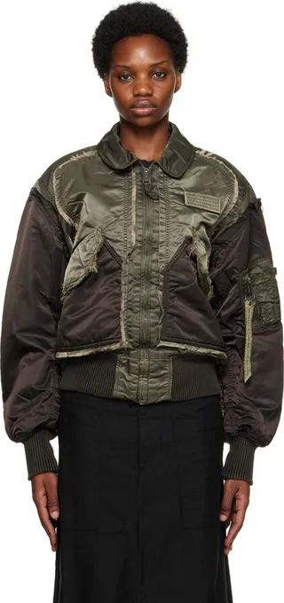 MISBHV Khaki Alpha Industries & Keinemusik Edition Bomber Jacket