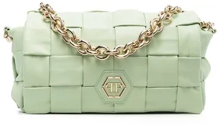 Interwined-Design Shoulder Bag