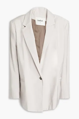 Sella twill blazer