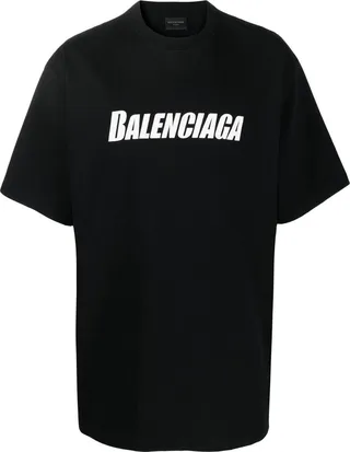 logo-print cotton T-shirt