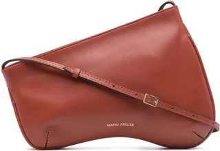 Curve-Edge Shoulder Bag