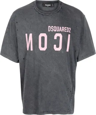 logo-print T-shirt