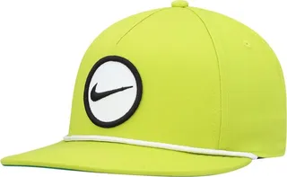 Men's Nike Golf Neon Green True Retro72 Performance Snapback Hat