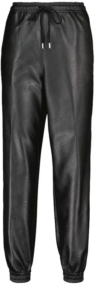 Kira faux leather sweatpants