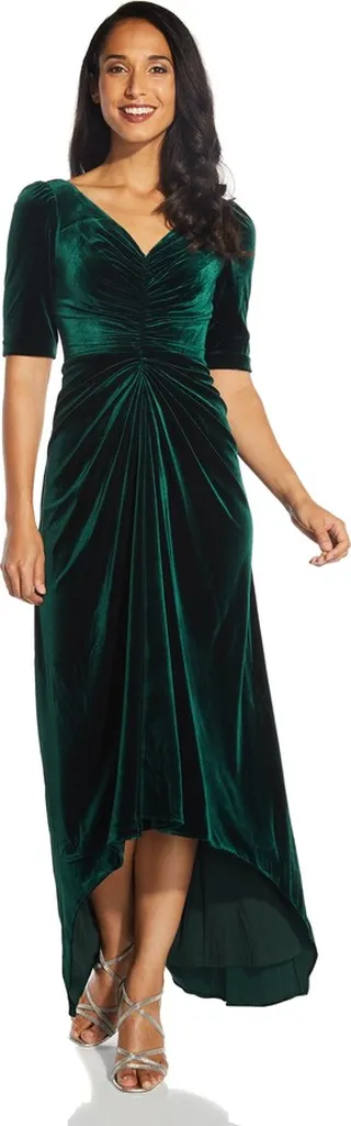 Covered Velvet Gown