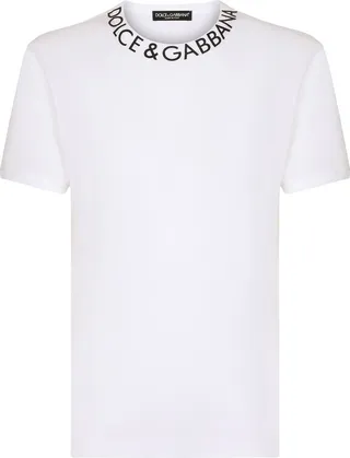 logo-print cotton T-shirt