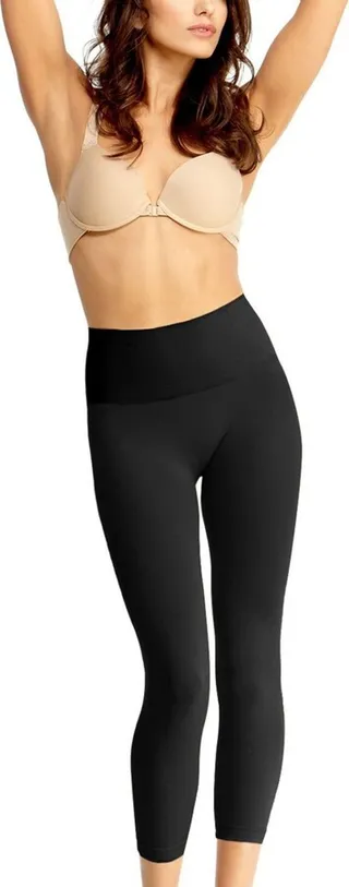 MeMoi Plus Size High-Waist Seamless Control Shapewear Leggings