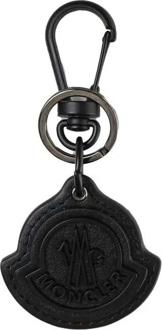 Moncler Logo Detailed Keyring