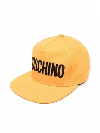 Logo-Print Flat Cap