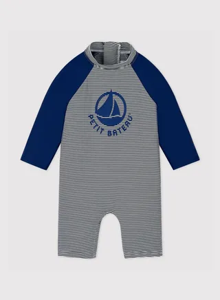 Infant Color Block Romper