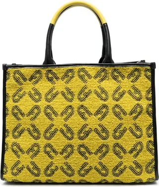 Opportunity monogram-pattern tote bag