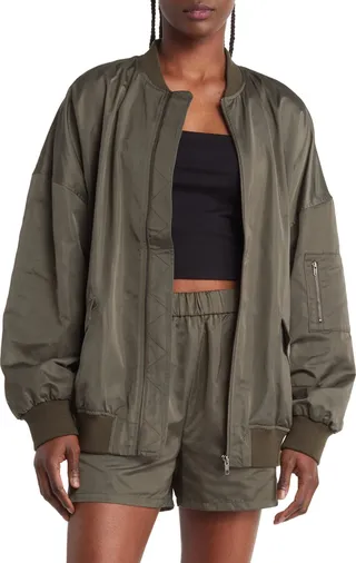 Oversize Bomber Jacket